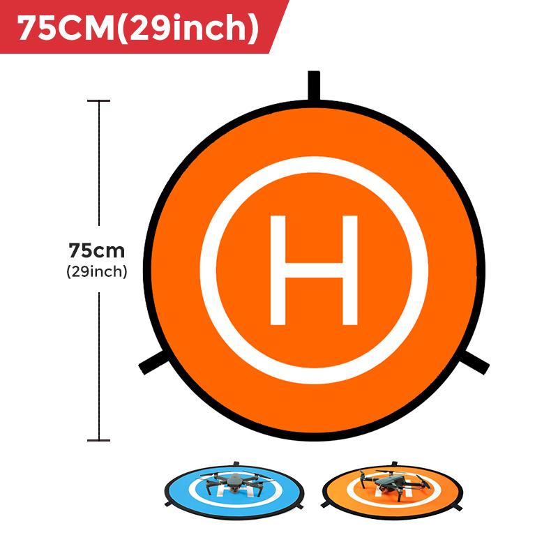 Non-Toxic 55Cm Drone Quadcopters Accessories Universal 75Cm Foldable Landing Pad Rc Dron Mat Quadcopter Parking Apron Lawn Apron Pad Gifts