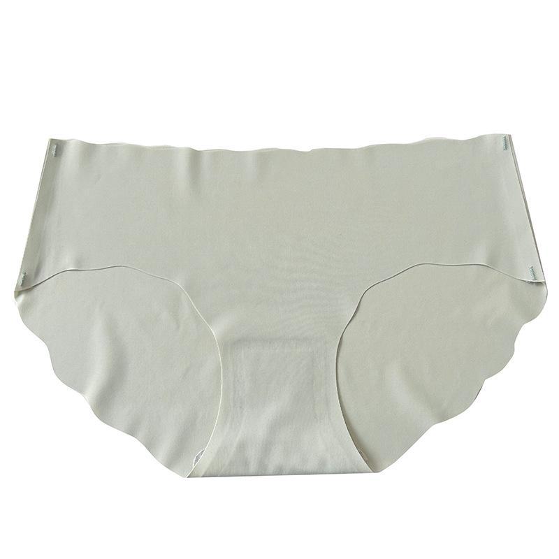 Женские бесшовные трусы Ice Silk — дышащие, сексуальные, удобные, со средней посадкой, из хлопка, идеально подходят для лета