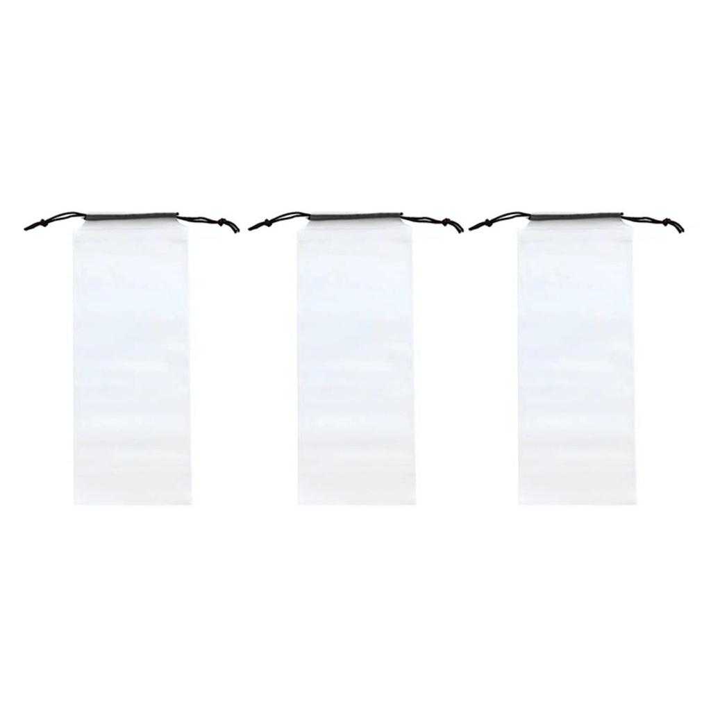 1/2/3/4/5/10 шт. Прозрачные портативные многоразовые водонепроницаемые дорожные чехлы для мокрых зонтов с кулиской