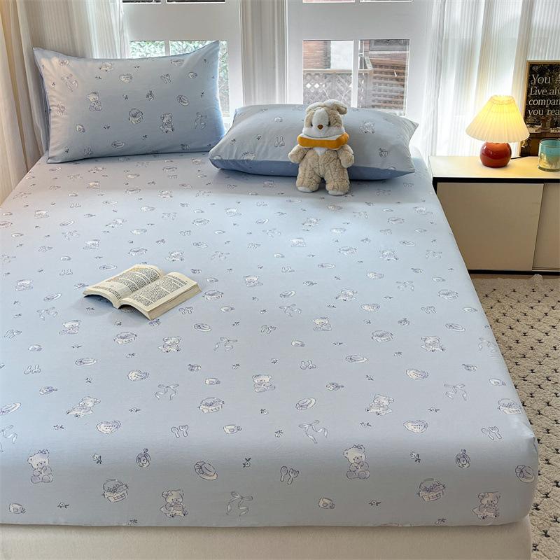 Матрас из чистого хлопка, утолщенный, с начесом, цельный, двухслойный хлопковый матрас Simmons, защитный чехол, всеобъемлющий наматрасник