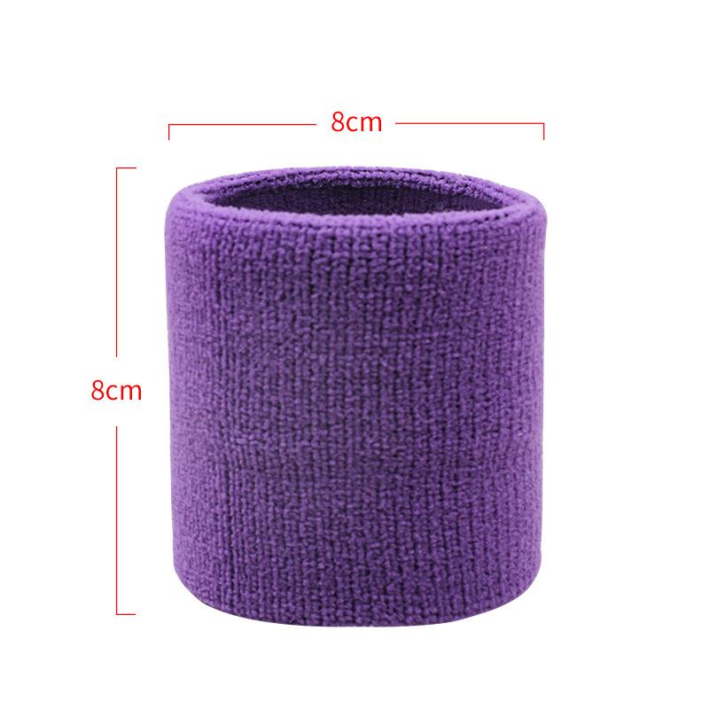 Cotton Wrist Support Band Sport Bracers Sweat Towel Cuff Tennis Wrist Guard Protector Strap Fitness Run Gym Sweatband