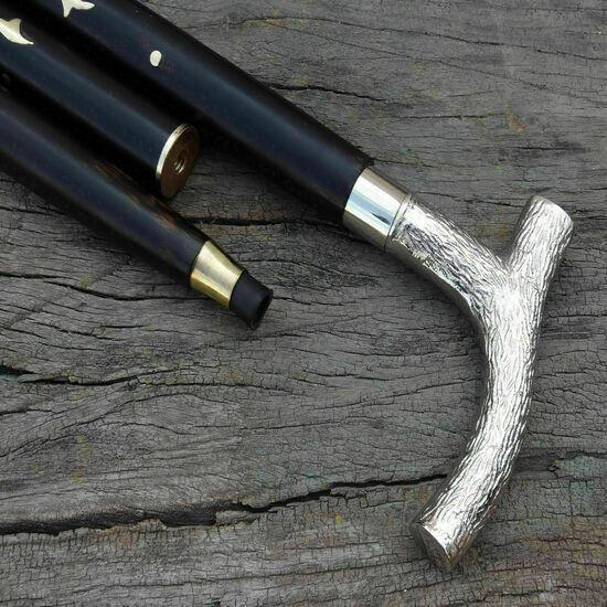 Антикварный стиль Викторианский Винтажный Дизайнерская Латунная Ручка Трость Деревянная Трость