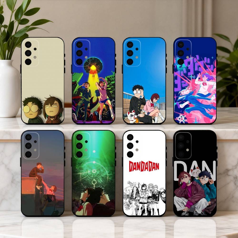 Web Manga D-DAN DA-A DAN-N Phone Case For Samsung Galaxy A73,A72,A71,A70,A53,A52,A51,Others Soft Black Cover