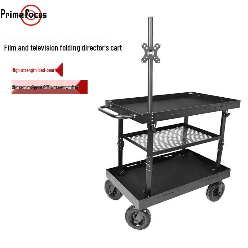 Director's Folding Tool Cart: Studio Shooting Hand Truck & Workbench