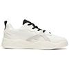 New Anta Slip Resistant Cushioning Wear Resistant Low Top Skateboard Shoes Men's Black White 112038046-1