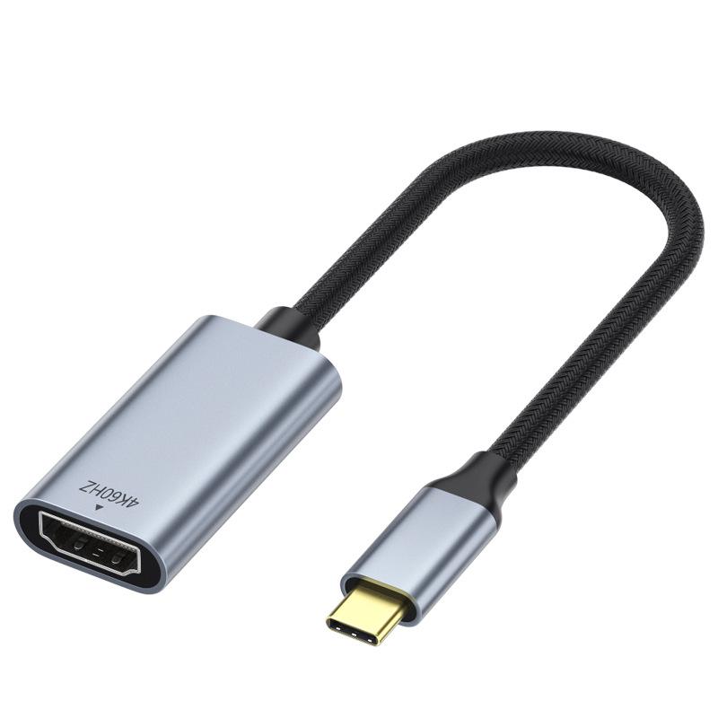 Адаптер 4K Type-C на HDMI (мама) для телефона, ПК, монитора, кабель для зеркалирования экрана HD