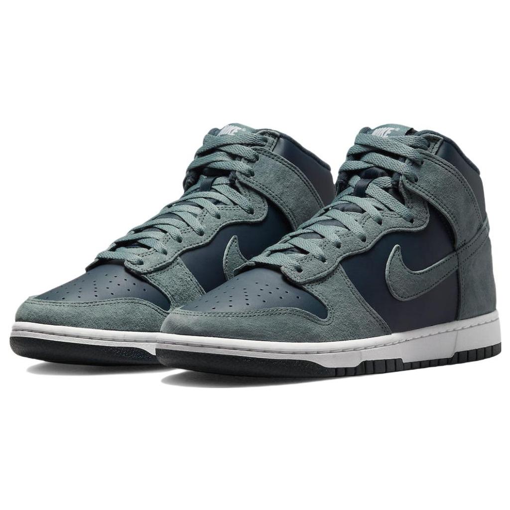 Новые Nike Dunk High Retro Premium Armory Navy DQ7679-400