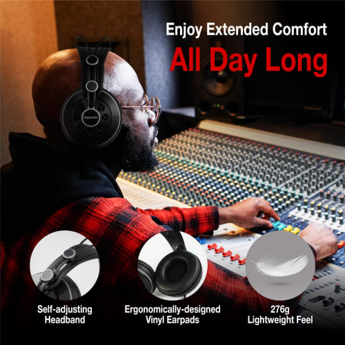 Superlux Semi-Open Professional Monitor Headphones HD681B