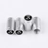 AAAIM1 4Pcs 3D Metal Alloy Car Wheel Tire Valve Stem Caps Cover Waterproof decoration For Tesla Model 3 X S Y 2017-2023 Car Accessories