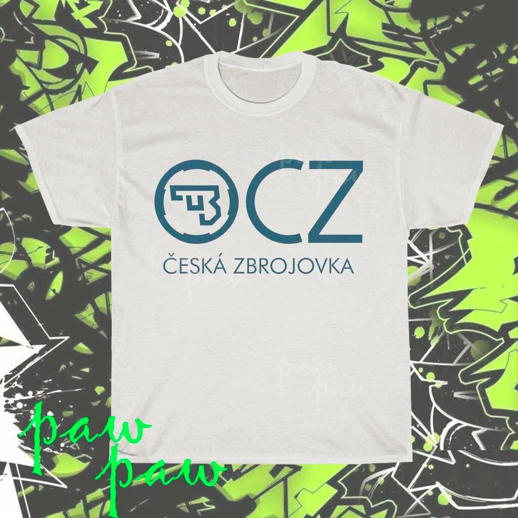 Brand New CZ USA Ceska Zbrojovka Firearms Guns Logo T-Shirt Funny Size S to 5XL
