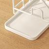Multi Layer Kitchen Storage Rack Hollow Design Cutting Board Holder New Pan Lid Organizer  Kitchen