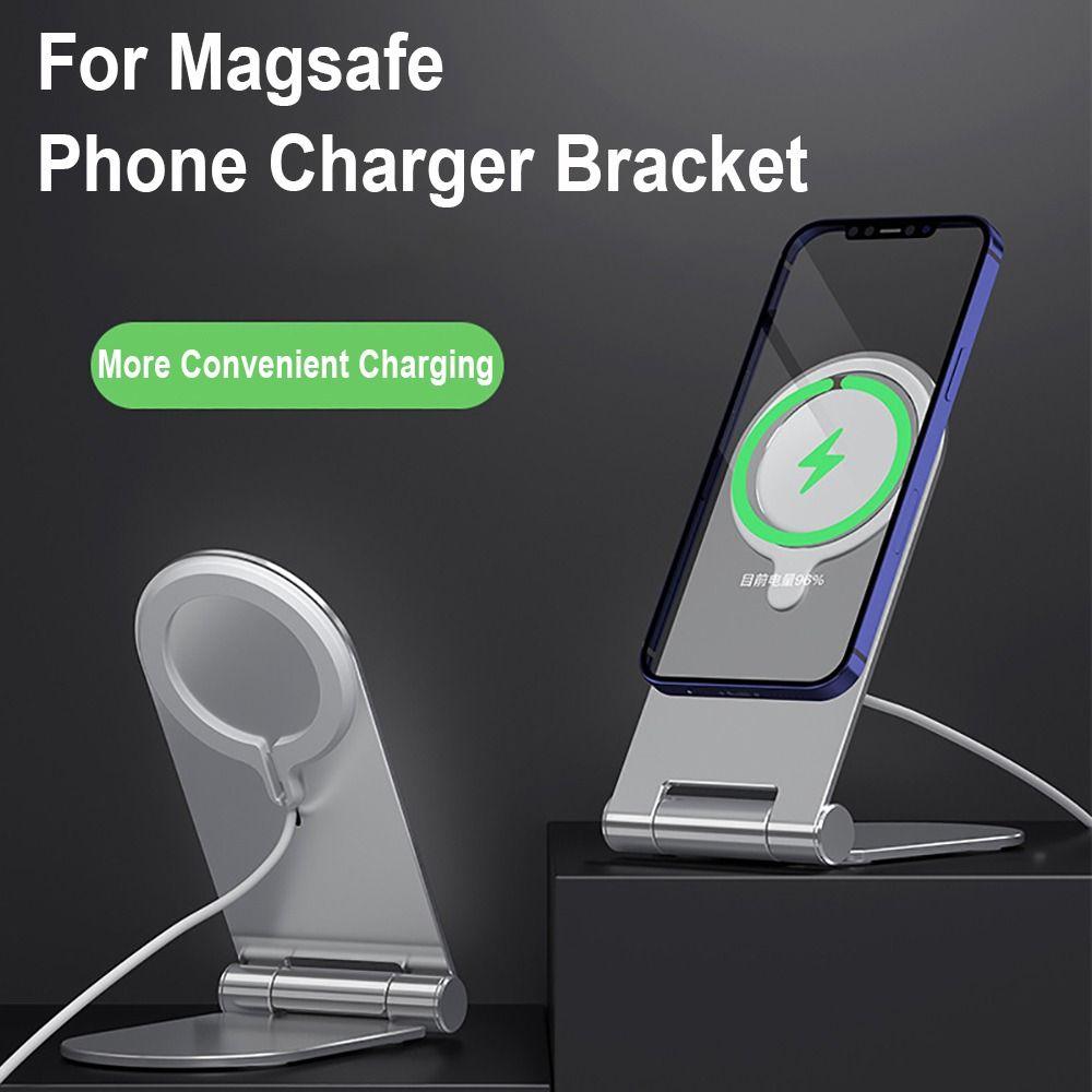 Складная подставка для зарядного устройства MagSafe, кронштейн для планшета iPhone 15/14/13/12 Plus Pro Max