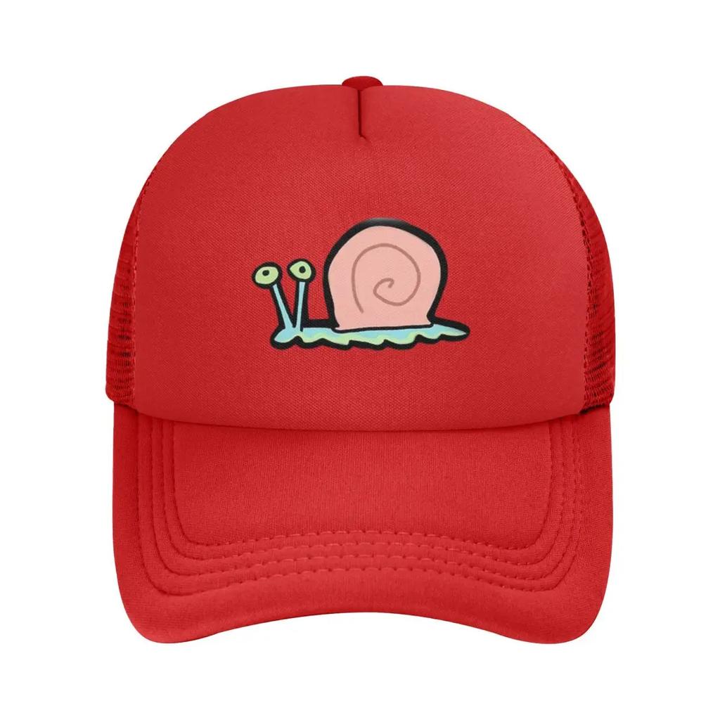 Сетчатые бейсболки с рисунком улиток Gary, Snapback, Модные бейсбольные кепки, Дышащие, Повседневные, Кепки, Для улицы, Унисекс