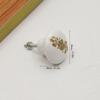 Single Hole Door Pull Handles Glazed color Drawer Knobs Simplicity Cabinet Knob  Wine Cabinet