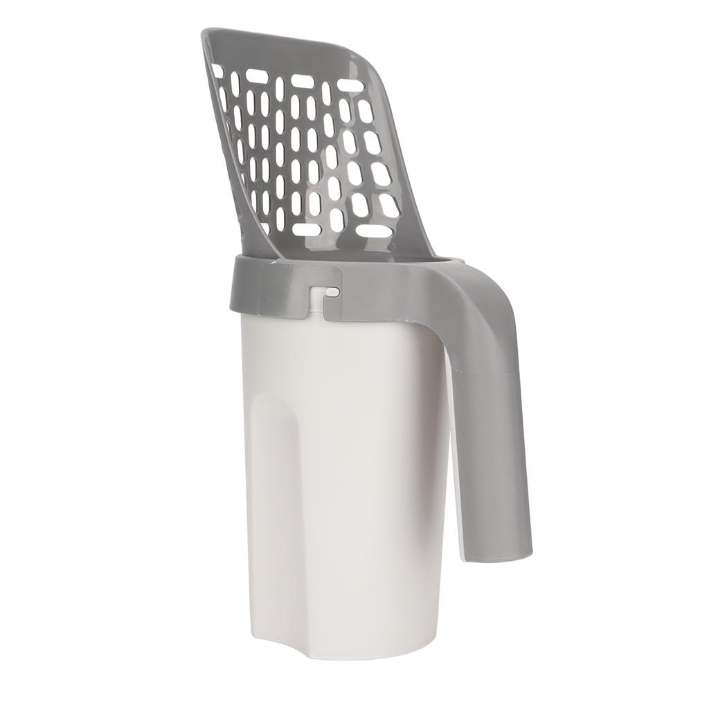 Совок для кошачьего туалета Съемный Герметичный Многоцелевой Интегрированный Совок для кошачьего туалета для Кошек Домашних животных