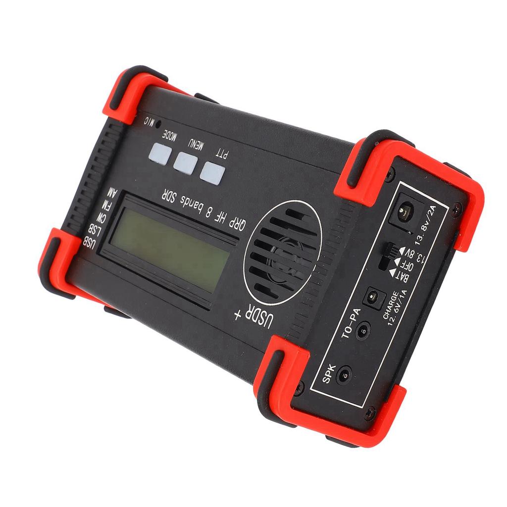 КВ Радиоприемник 8-диапазонный QRP SSB CW Трансивер с Ручным Микрофоном