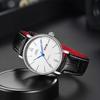Beijing Classic Series Date and Day Watch 40mm Leather Man Watch Men Mechanical Automatic Skeleton Business Stainless Steel