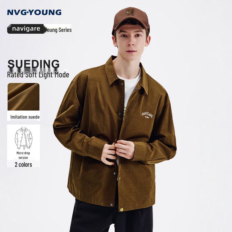 Рабочая куртка NVG·YOUNG мужская из искусственной замши
