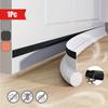 1pc Premium Polyurethane Door Draft Stopper Adjustable Self-Adhesive Soundproofing Threshold Strip Easy Installation, Windproof, Effective Sealing