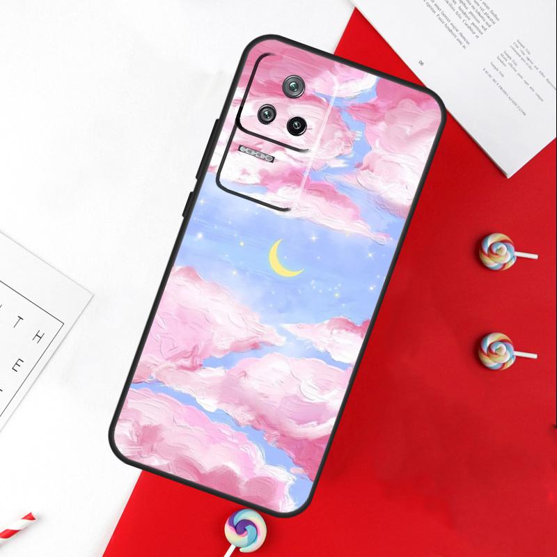 Корейский закат Чехол для Xiaomi 14T 11T 12T 13T Pro 13 14 15 Ultra POCO X7 Pro X3 X5 X6 F5 F6 M6 Pro