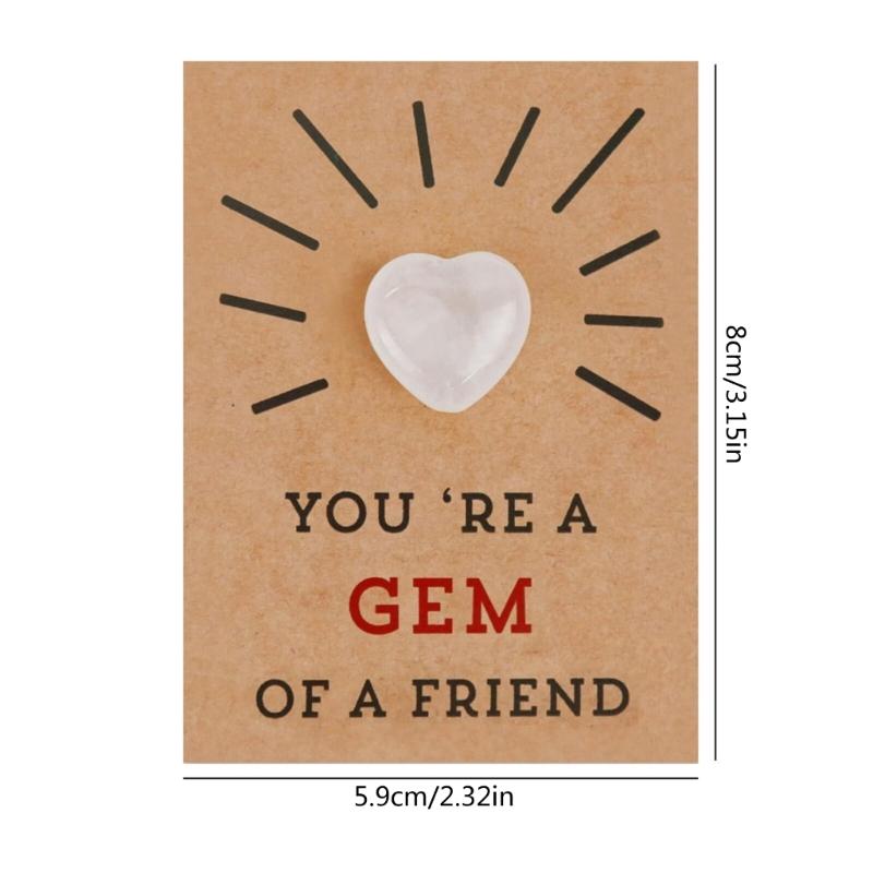 Novelty Valentines Cards Heart Shape Crystal Personalized Love Expression Transform Your Emotion into Distinctive Love