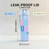 1PC God Is Good All Time 750ml Color Plastic Sports Water Bottle Leakproof Flip Straw Lid Suitable for Sports Office Home Use