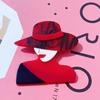 Модная шляпа для девочки Брошь акриловая личность персонаж одежда аксессуары внешняя торговля корсаж
