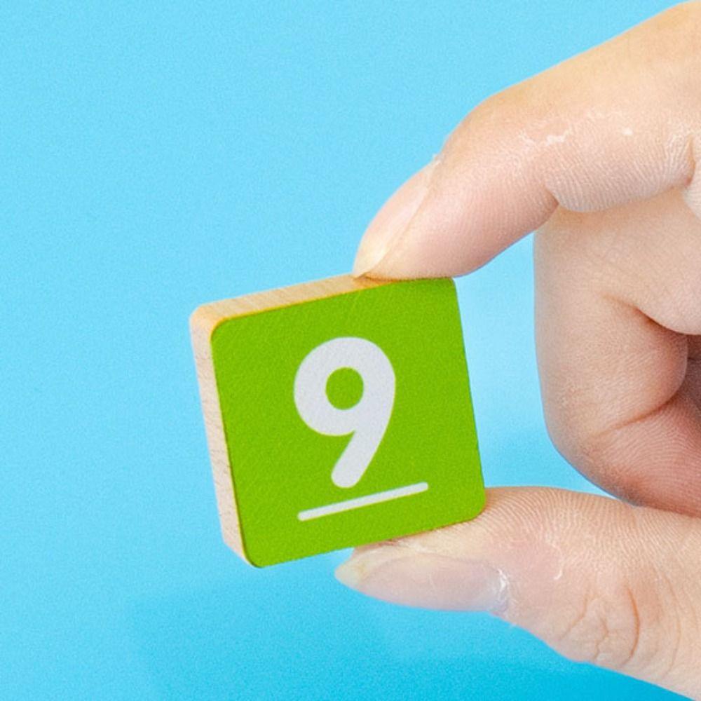 Palm Pattern Finger Counting Math Toy DIY Educational Toys Kids Montessori Toys Primary School