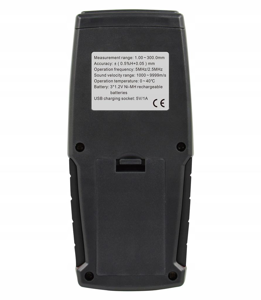 ULTRASONIC COATING MATERIAL THICKNESS GAUGE