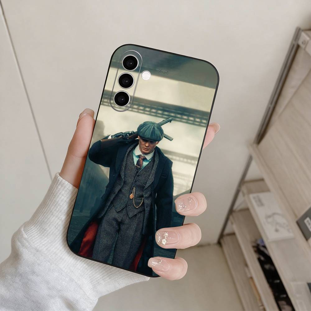 Крутой чехол для телефона T-Peaky Blinders для Samsung Galaxy A73, A72, A71, A70, A53, A52, A51, Другие Мягкий черный чехол