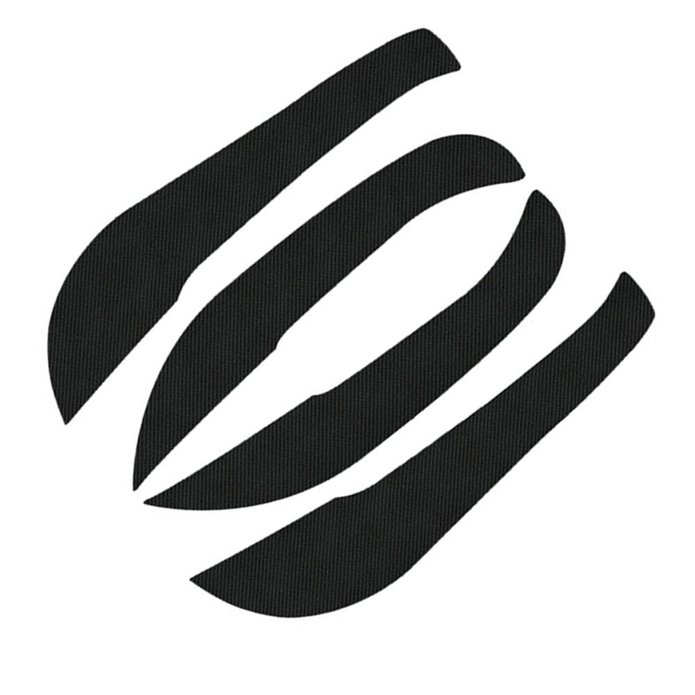 Car Inner Door Stickers for Peugeot 2008 2014 - 2018 4Pcs Carbon Fiber Anti-kick Sticker Door Protector Interior Accessories