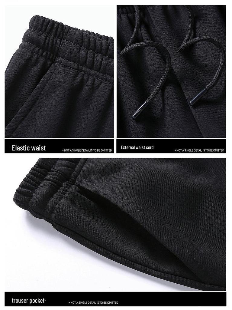 Men's Three-Piece Middle-Aged & Elderly Sportswear Set - Spring/Fall Casual Long-Sleeved Sweatshirt & Pants