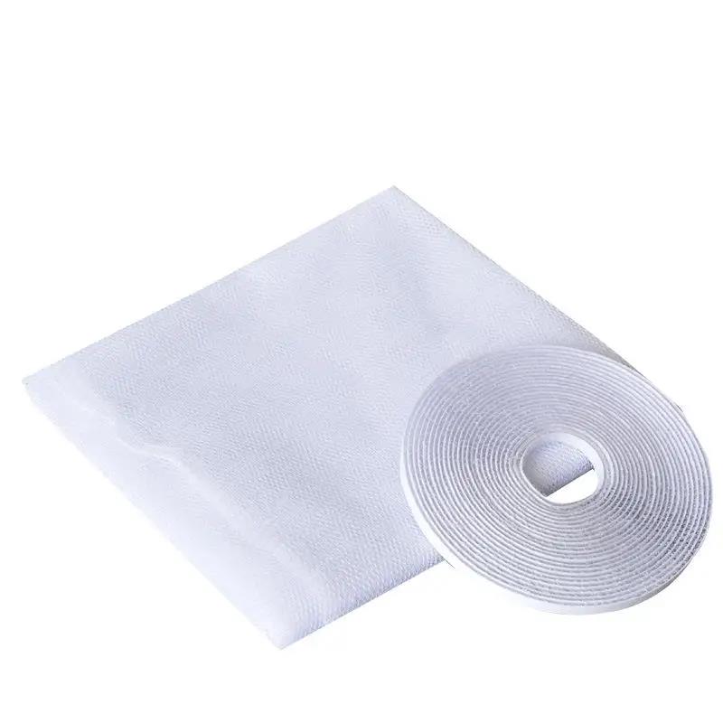 New Self-Adhesive Mosquito Window Screen Net - Easy Install Indoor Bug Mesh With Tape For Home Protection 