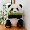 Bamboo Panda Flute Plush Toys Cute Cartoon Childrens Sleep With Gifts Dolls