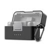 Для DJI Mic Mini PULUZ зарядный чехол силиконовый защитный чехол с защитой от царапин (черный)
