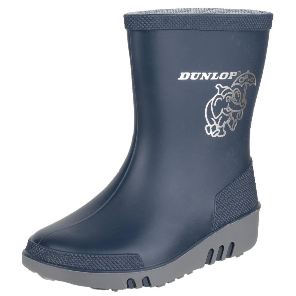DUNLOP Мини-детские резиновые сапоги унисекс со слоном