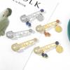 Мусульманская Исламская Арабская Четыре Корана Сура Фатима Турция Сглаз Нержавеющая Сталь Броши Религиозный Стиль Амулет Украшения