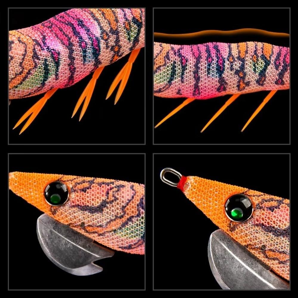 135mm Length Squid Jig Lure 18.5g Weight Artificial Squid Lure Sea Fishing Lure For Octopus