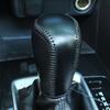 Кожаный чехол для ручки переключения передач автомобиля Mazda 3 Axela Atenza CX-5 CX3 CX-3 CX5 2015-2020 AT Gear Head Collars Чехлы для ручного тормоза