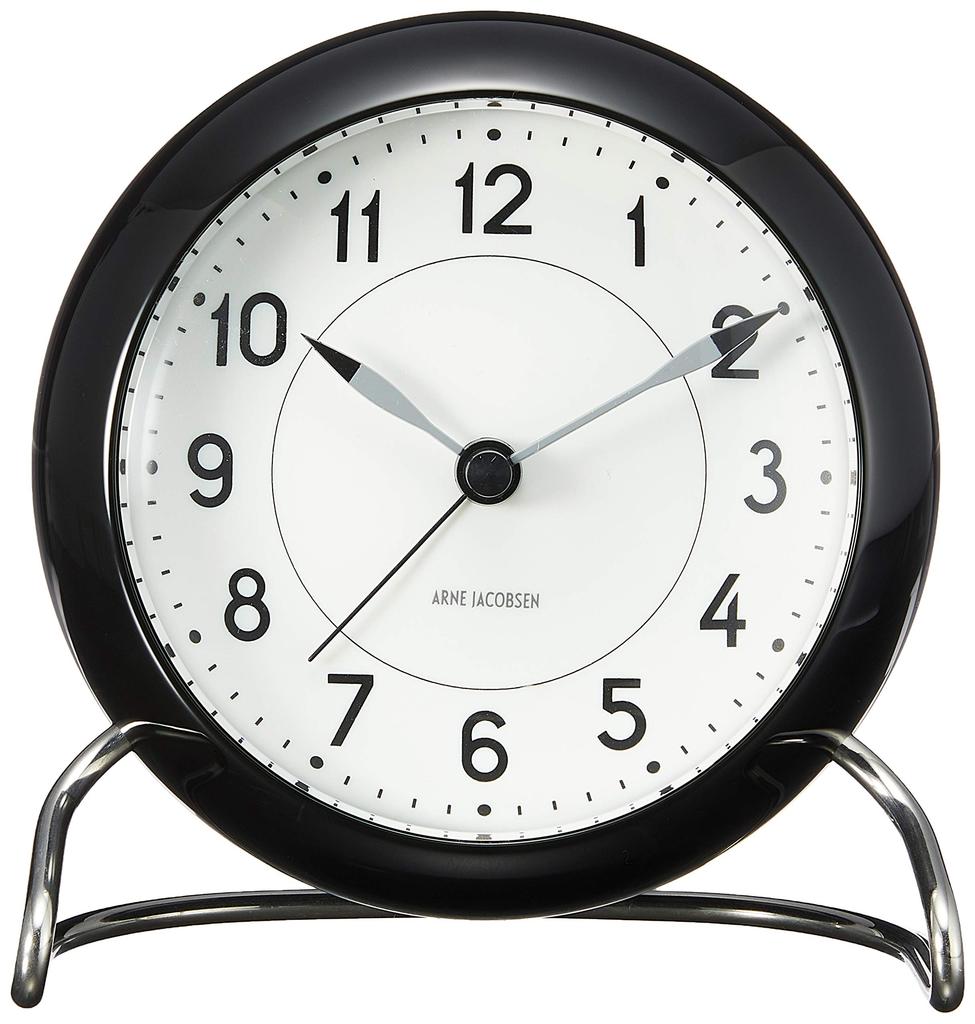 [Official Import] ARNE JACOBSEN Table Clock Station 43672