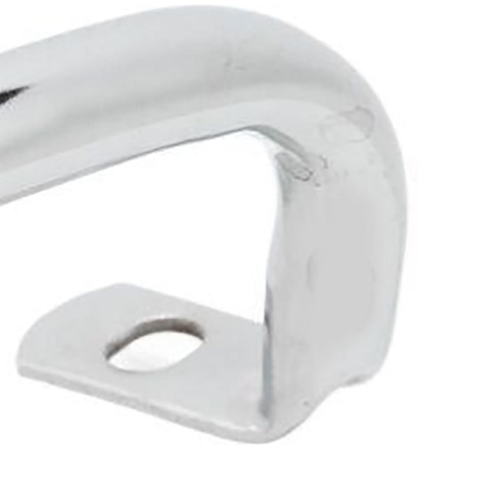 CG125 Motorcycle Rear Grab Bar, Comfortable Grip Reinforced Side Handrail Metal Seat Hand for