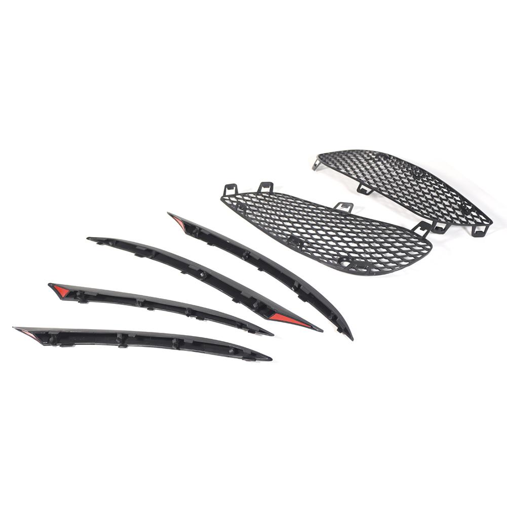 Автомобильный бампер противотуманные фары сетка воздухозаборная решетка для Mercedes-Benz W205 2015-2018 передняя решетка сетка крышка воздухозаборная вентиляционная панель