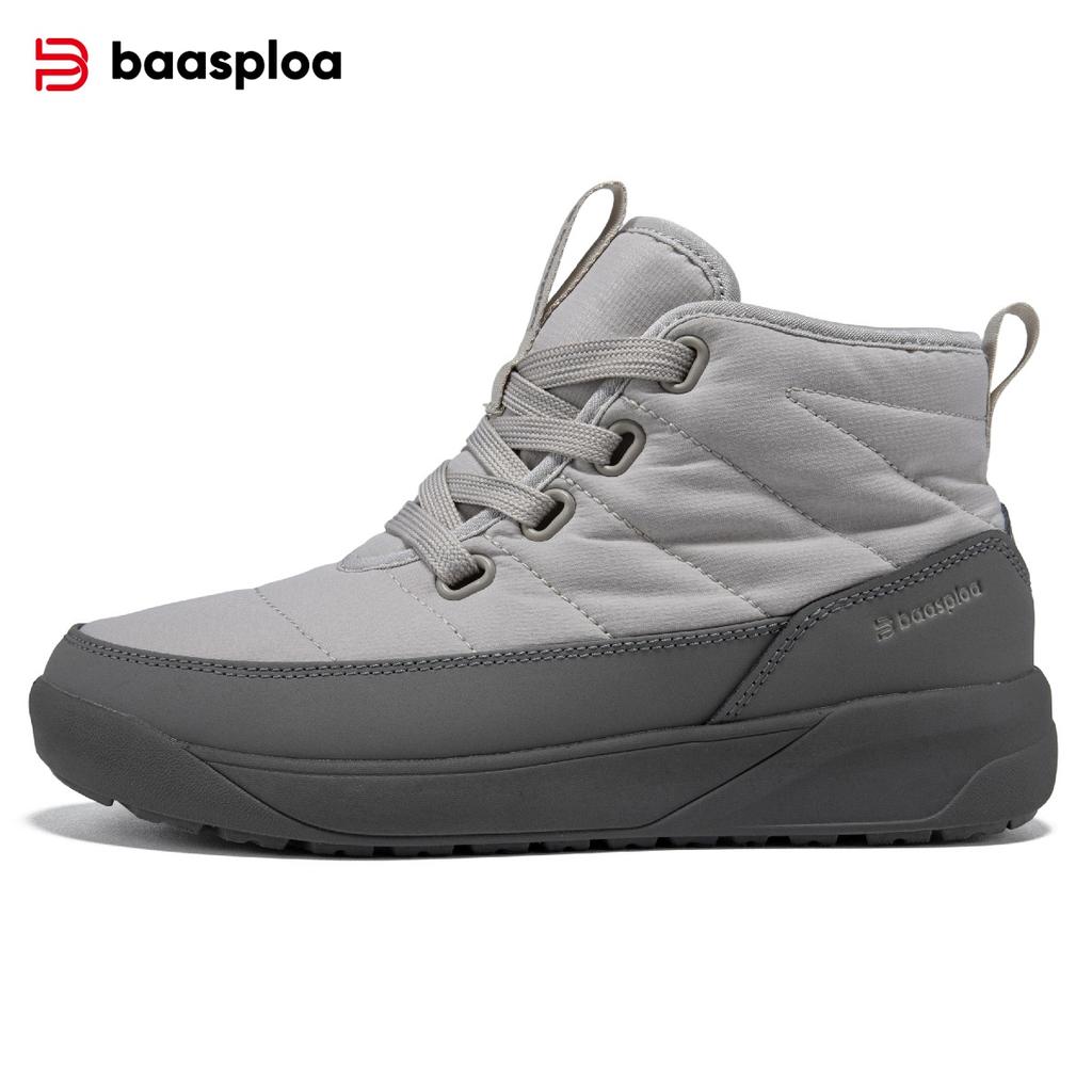 Women's Snow Boots Outdoor Waterproof Non-slip Warm Short Boots Women's Casual Hiking Shoes Cold-proof Boots Wool Lining Short Barrel Winter Boots