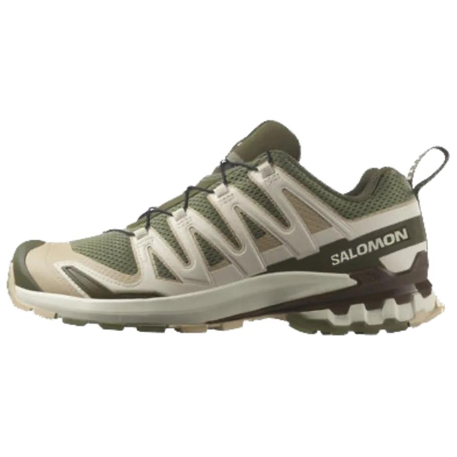 SALOMON Кроссовки унисекс XA Pro 3D V9 глубокого лишайникового зеленого цвета Safari Dark-Earth L47583300
