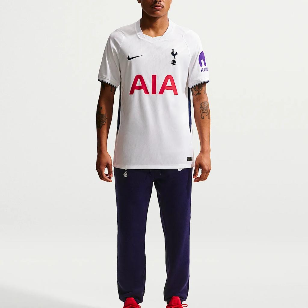 Nike Футбольная футболка Tottenham Hotspur Домашняя Быстросохнущая с круглым вырезом с коротким рукавом Сезон 2026/27 Версия для болельщиков Мужские топы II1897-101