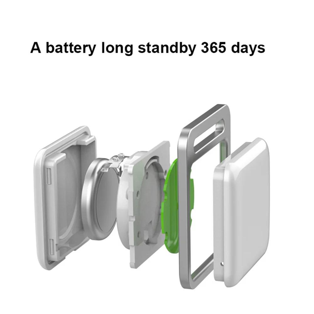 Беспроводной мини-GPS-трекер, анти-потерянный ключ от сигнализации, детская сумка, поиск кошелька, Bluetooth-приложение, GPS-запись, смарт-тег для iPhone Android