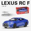 Масштаб 1/36 Welly LEXUS RC F, модель автомобиля из сплава, литье под давлением, металлические игрушечные автомобили, модель автомобиля, коллекция высокой имитации, детские подарки