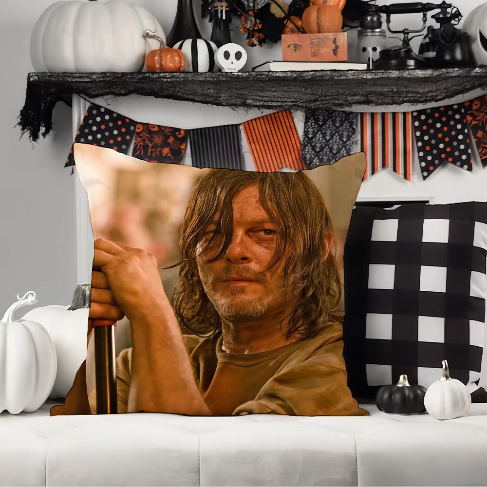 The WWalking DDead DDaryl DDixon Pillow Case Office Cushions Suitable For Sofa Car Bedroom Decorative Cushion Cover