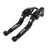 CNC Aluminum Brake Clutch Lever Set Benelli Leoncino 500 Motorcycle - Adjustable Wear-Resistant Waterproof Multi-Color