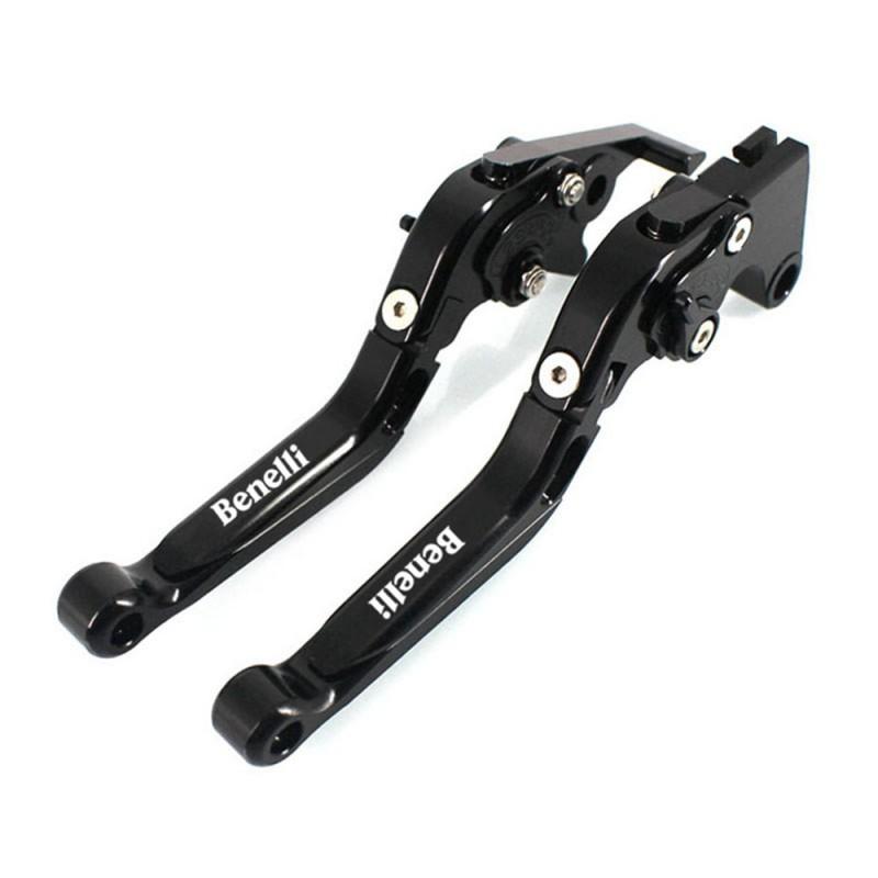 CNC Aluminum Brake Clutch Lever Set Benelli Leoncino 500 Motorcycle - Adjustable Wear-Resistant Waterproof Multi-Color
